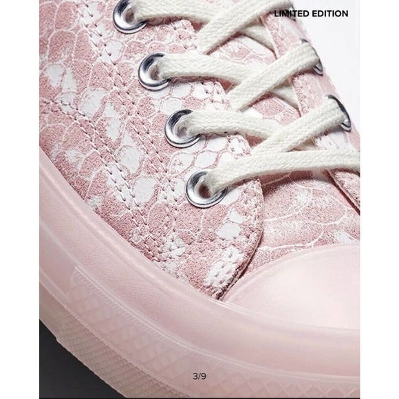 Converse x Golf Wang Chuck 70 Python 173189C Pink Low Sneakers Mens 10.5 DS - Picture 4 of 8